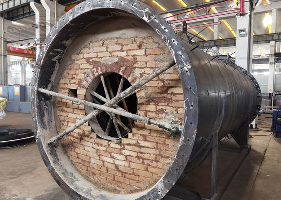 1.25MPA ASME Vertical Gas Fired Combi Boiler Tightening Tube Arrangement
