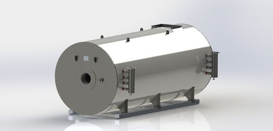 Gas Fired LPG Steam Heat Conduction Oil Boiler high heat utilization