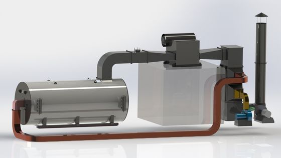 1.6MPa Flue Gas Recirculation System Organic Heat Carrier Boiler