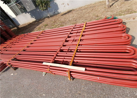 ASME Certificated Serpentine Coil Tube Boiler Economizer Anti Corrosion