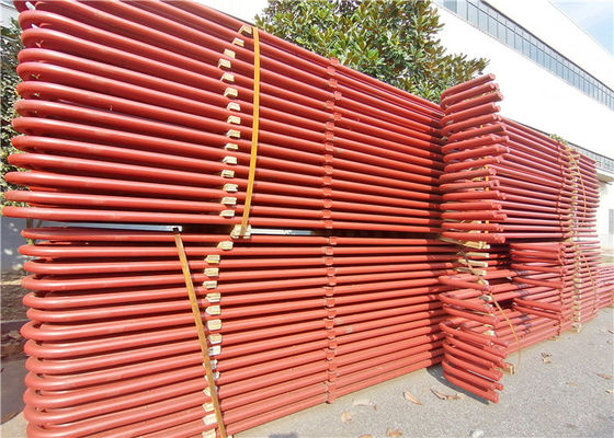 ASME Certificated Serpentine Coil Tube Boiler Economizer Anti Corrosion