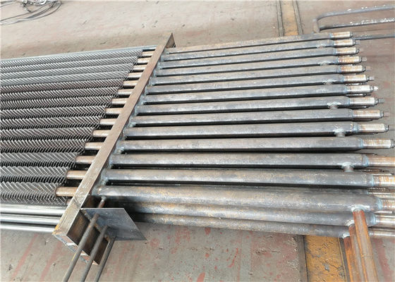 Ash Removal Serrated Spiral Tube  Carbon Steel Corrosion Resistance