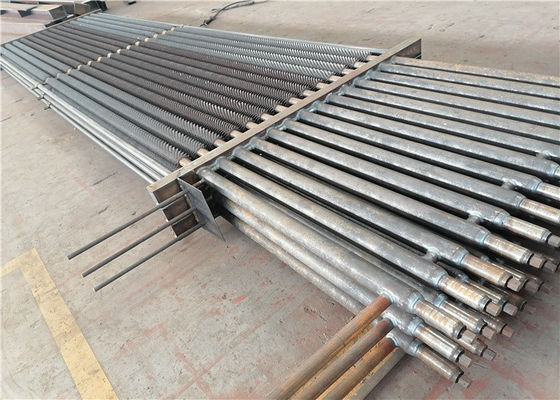 Ash Removal Serrated Spiral Tube  Carbon Steel Corrosion Resistance