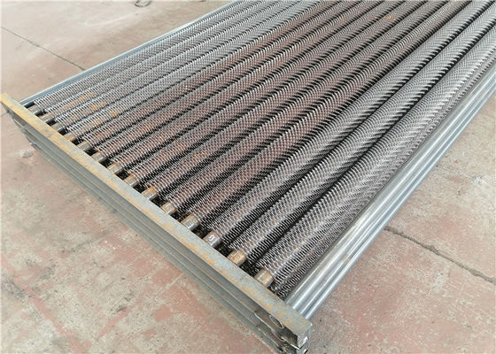 Ash Removal Serrated Spiral Tube  Carbon Steel Corrosion Resistance