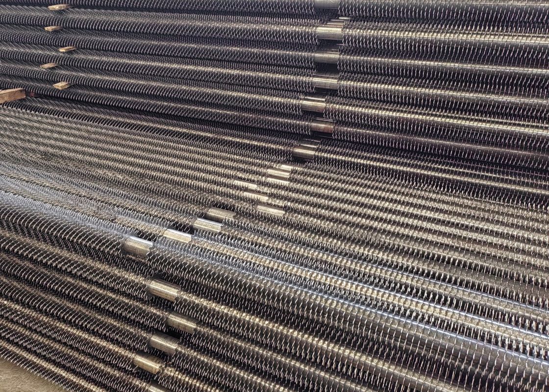 Spiral Finned Heat Exchanger Tube Seamless Corten Steel Fin Tube For Economizer