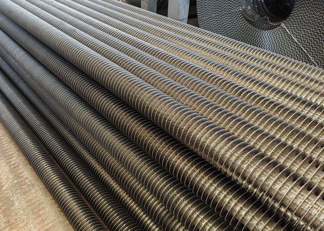 ASME Standard High Frequency Welded Spiral Fin Tube Resistant To High Temperatures And Pressures