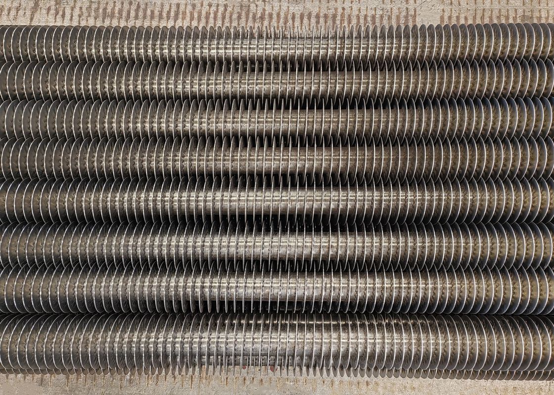 Anticorrosive Carbon Steel Boiler Spiral Finned Tubes For Air Preheaters
