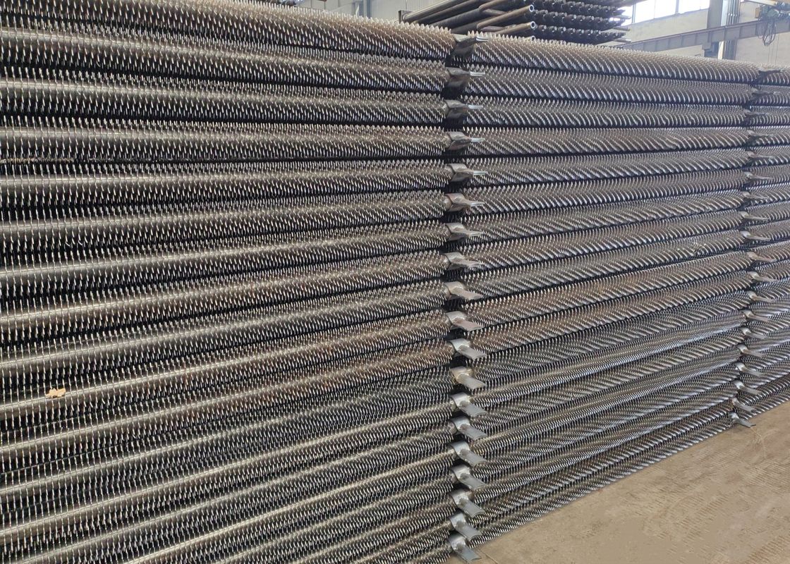 ASME Carbon Steel Boiler Spiral Fin Tube For Boiler Economizers In Power Plant
