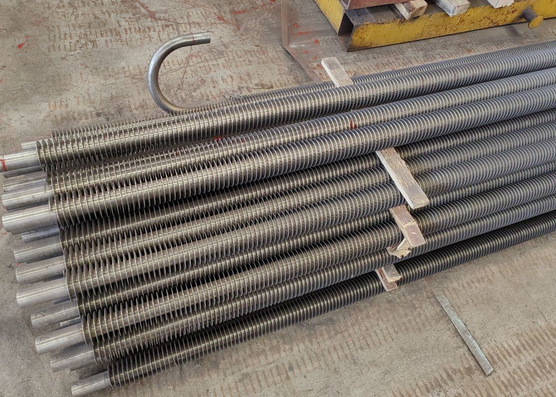 Alloy Or Carbon Steel Boiler Spiral Fin Tube For High Temperature Environments