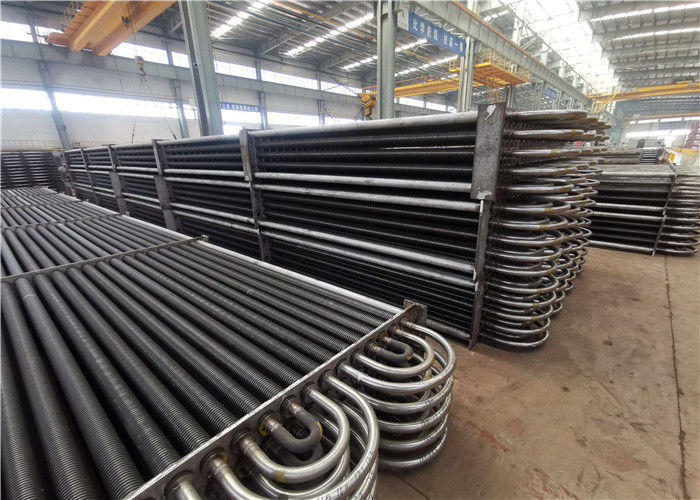 ASME 316L Stainless Steel Staggered  Spiral Finned Tubing For Heat Exchanger