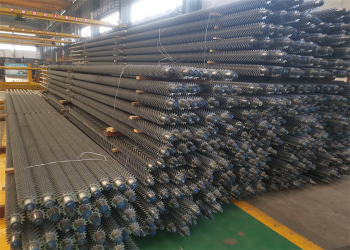 Serrated Spiral Boiler Fin Tube Radiator Efficient Heat Transfer Performance