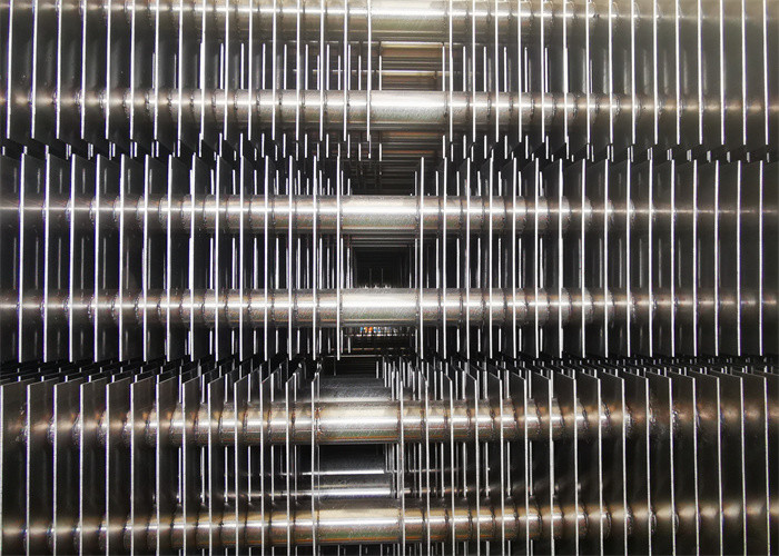 High Frequency Welding Boiler Spiral Fin Tube For Economizer Heat Transfer