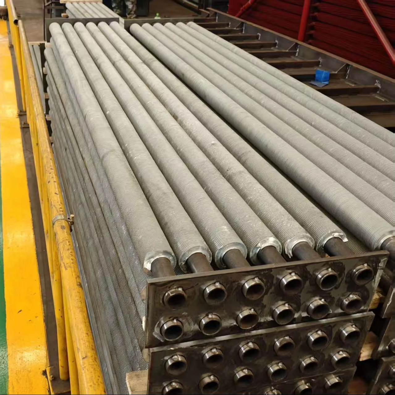 Industrial Grade Spiral Fin Tube with High Stiffness & Low Flow Resistance for Boiler Applications
