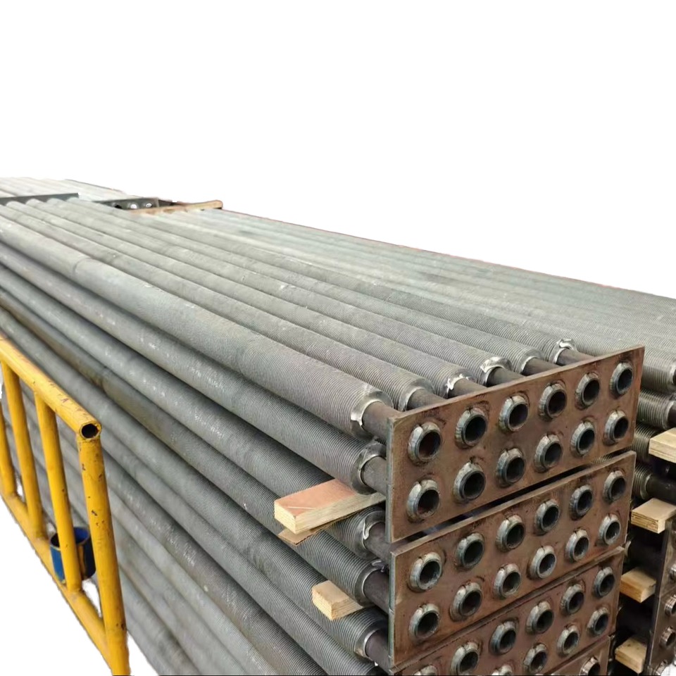 High Frequency Welding Spiral Fin Tube Stainless Steel Boiler Fin Tube